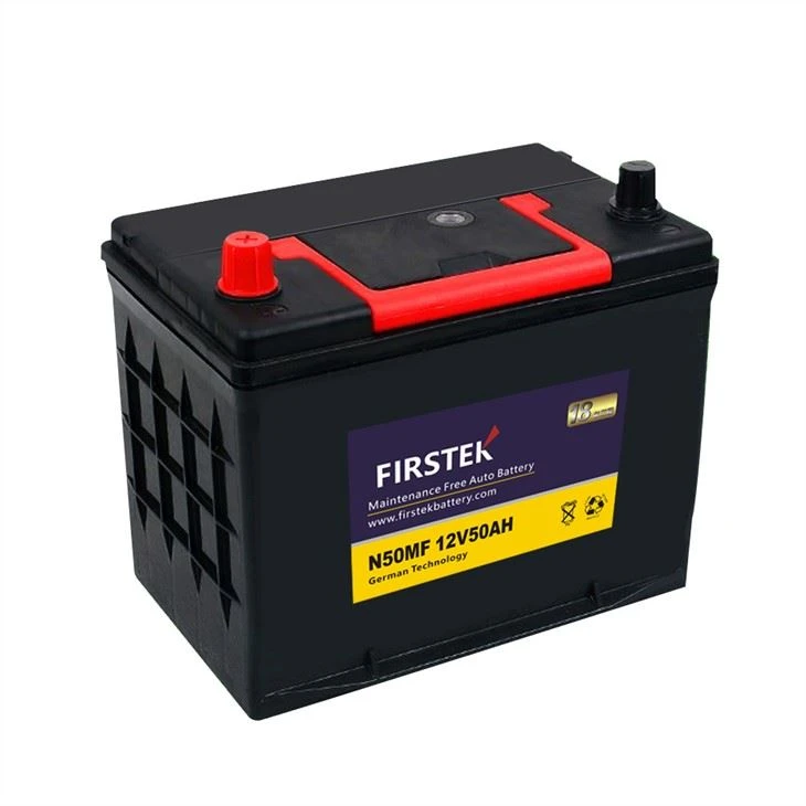 N50 12باطری اتومبیل بدون تعمیر و نگهداری V50AH